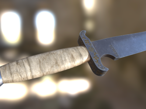 CS:GO Knife 3d model