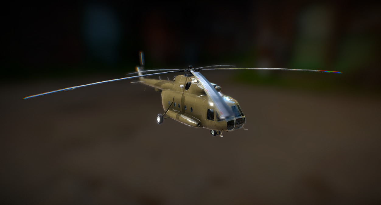 Mi-8 3d model