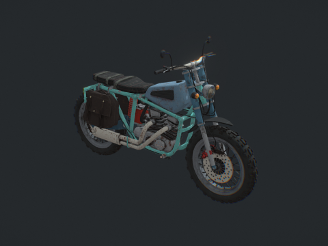 Motorcycle 3d model