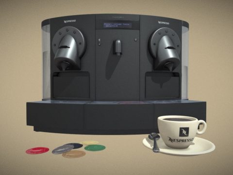 Nespresso - Gemini CS 200 Pro 3d model