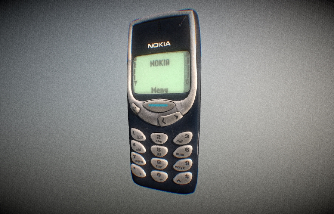 Nokia 3310 3d model
