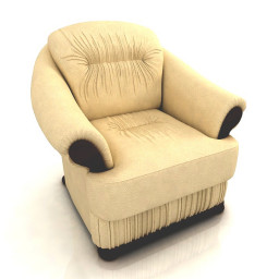 SCANDY armchair 3d model