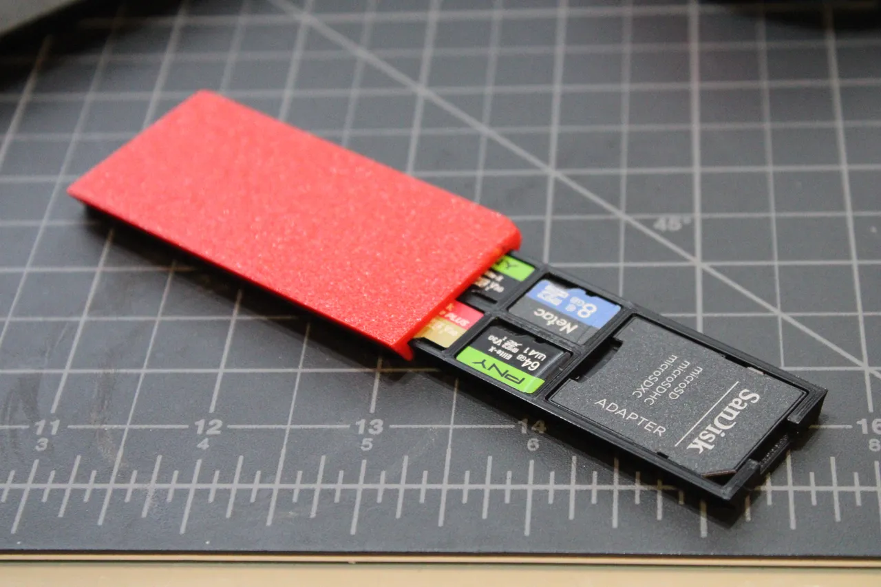 SD Card Holder 3d model