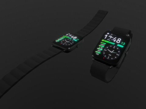 Smart Watches 3d model