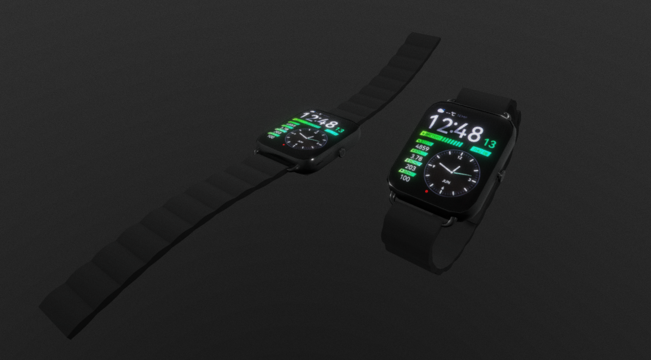 Smart Watches 3d model