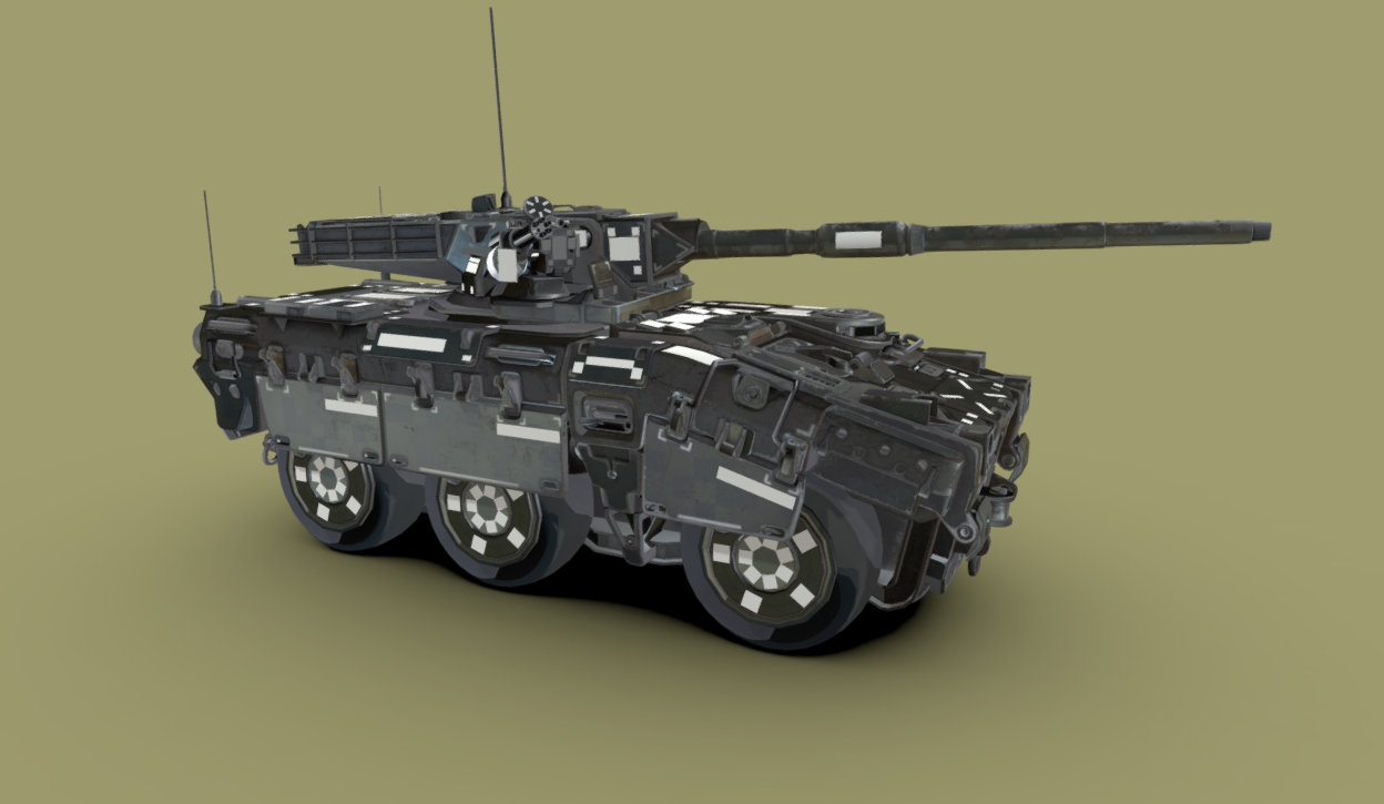 Tank 3d model