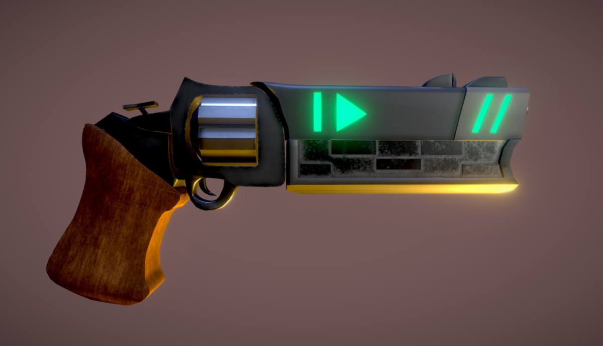 Ultrakill Revolver 3d model
