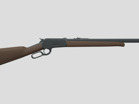 Winchester 1886 3d model