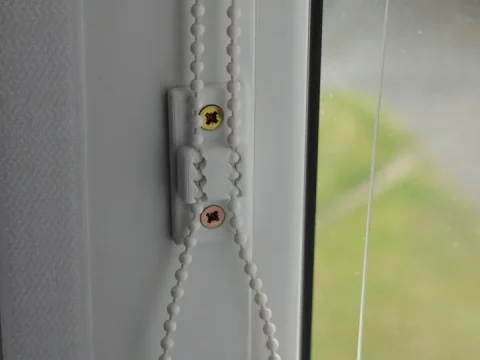 Window blind chain holder 3d model