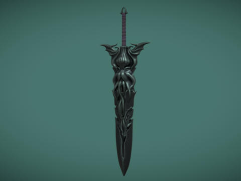 sword 3d model