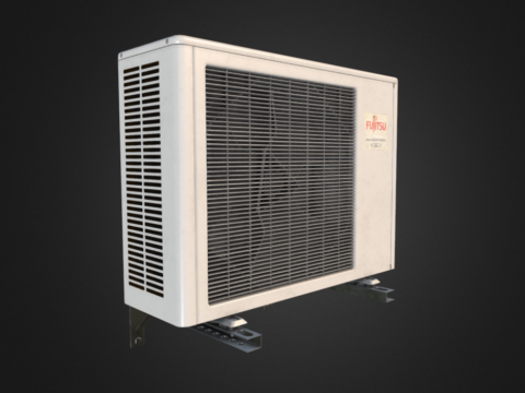 Heat Pump / Air conditioning - Inverter 3d model