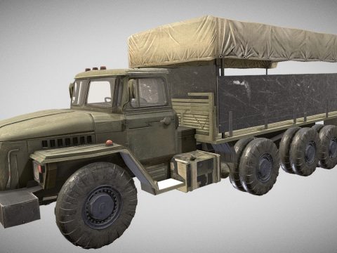Army Truck 3d model