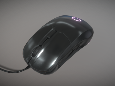 Computer mouse 3d model