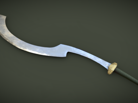 Egyptian Khopesh sword 3d model