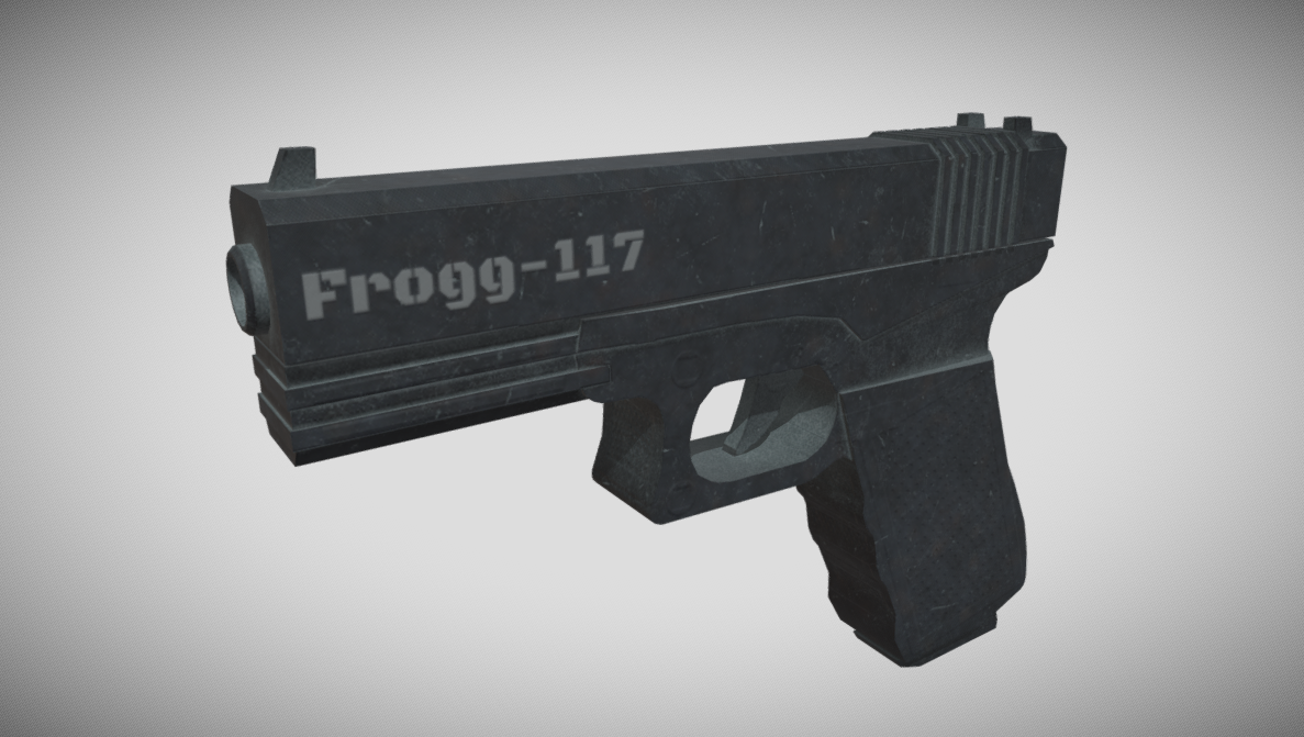 Glock-17 3d model