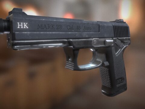 HK MK23 3d model