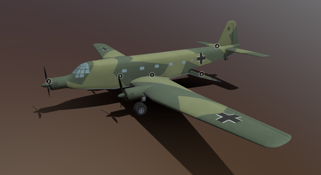 Junkers Ju 252 3d model