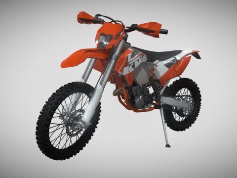 KTM Dirt Bike 3d model