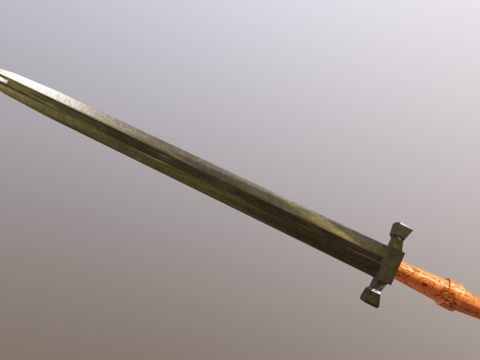 Medeival Sword 3d model