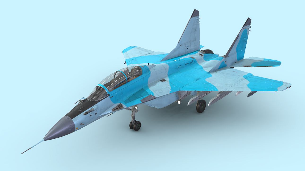 MiG-35 - Fighter Jet 3d model
