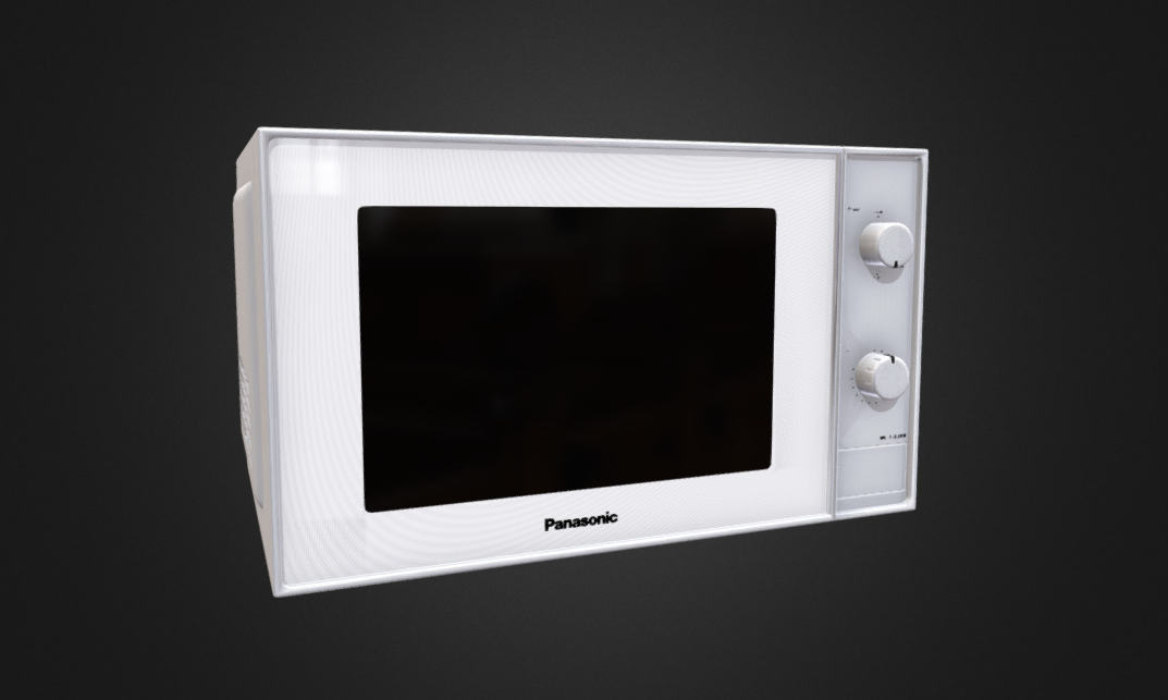 Microwave 3d model