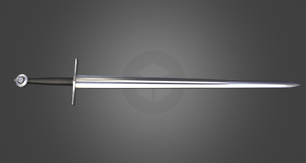 Oakeshott Type XIIa Longsword 3d model