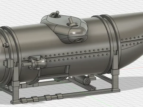 Oceangate Titan Submersible 3d model