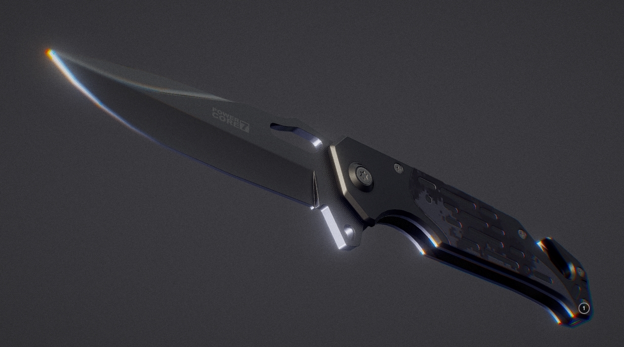 Pocket Knife 3d model