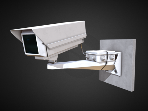 Surveillance Camera 3d model