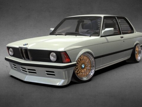 BMW E21 3d model