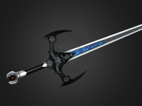 Black Sword 3d model