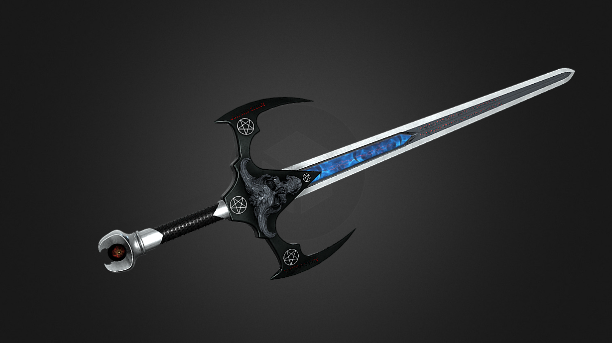 Black Sword 3d model