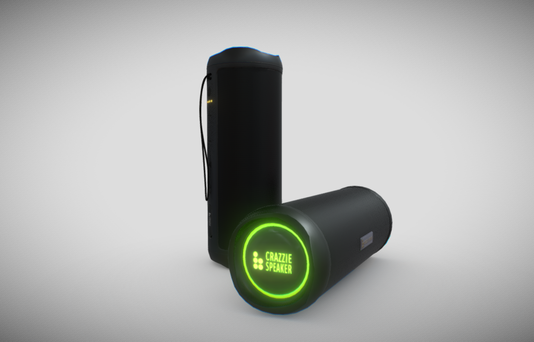 Bluetooth Portable Speaker 3d model