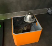 Coffee knockbox for reusable capsules 2 3d model