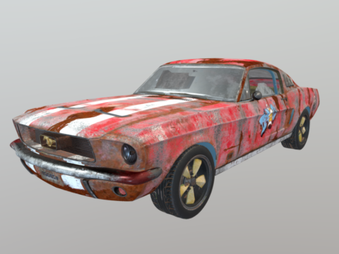 Ford Mustang Classic 3d model