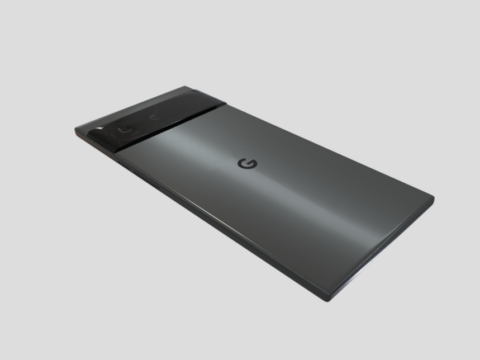Google Pixel 6 3d model