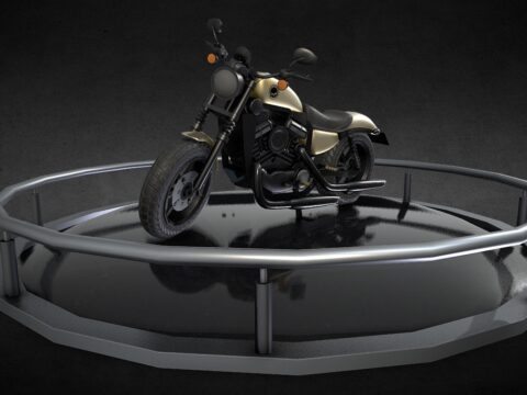 Harley Davidson Motobike 3d model