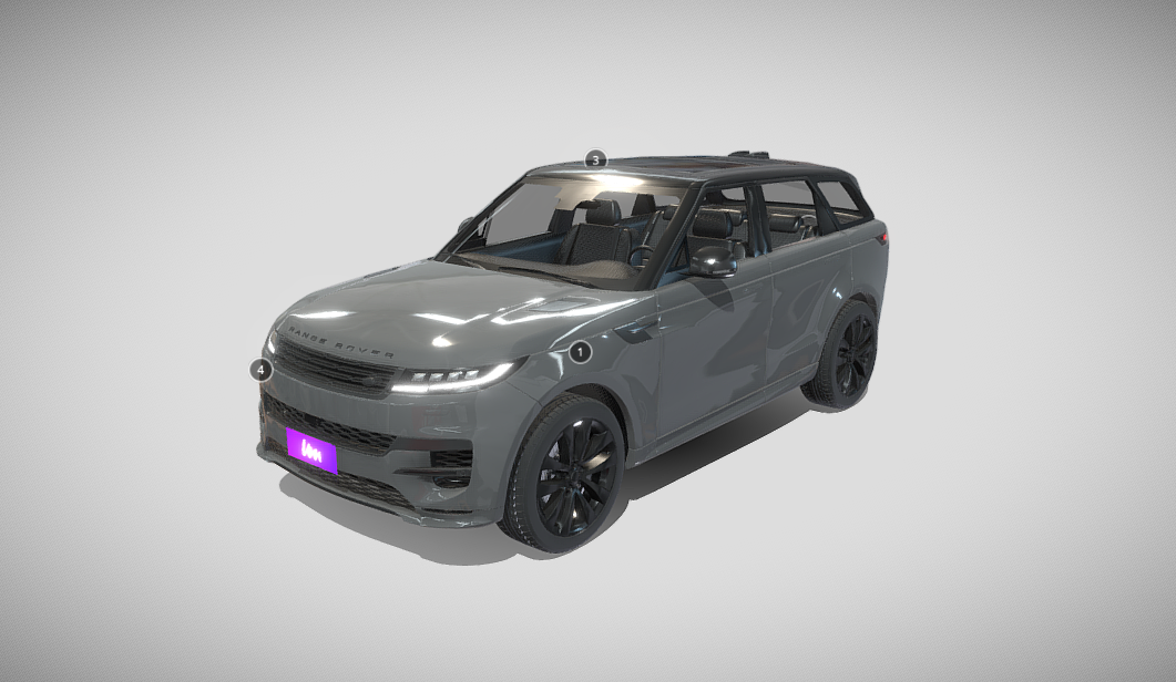 Land Rover Range Rover Sport - 2023 3d model