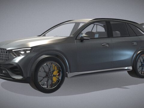 Mercedes- Benz GLC63 S AMG E Performance 2023 3d model