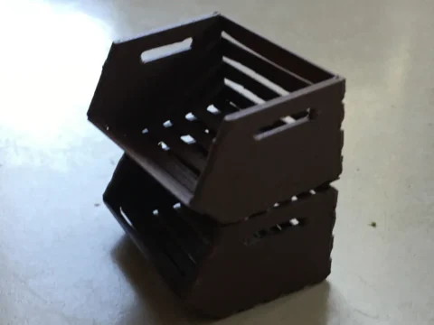 Mini Stacking Crate 3d model