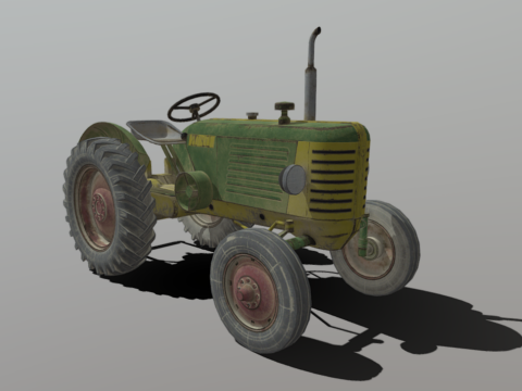 Tractor sgw3 3d model