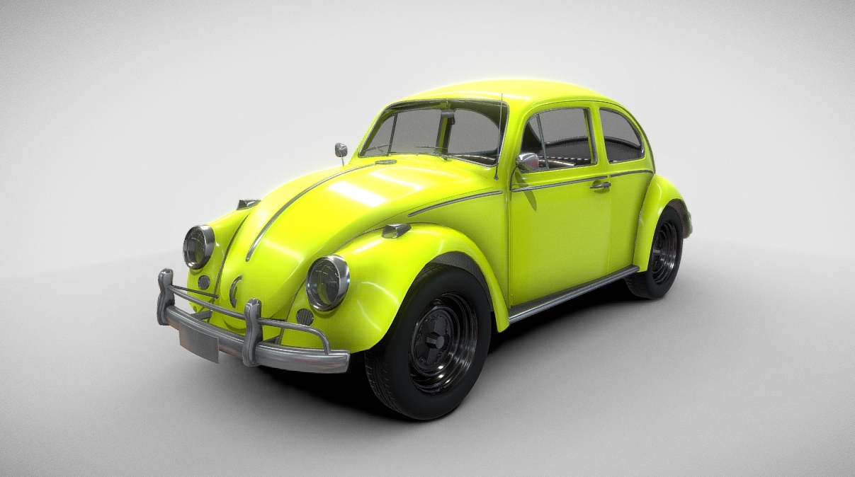 Volks Wagen Beetle 3d model