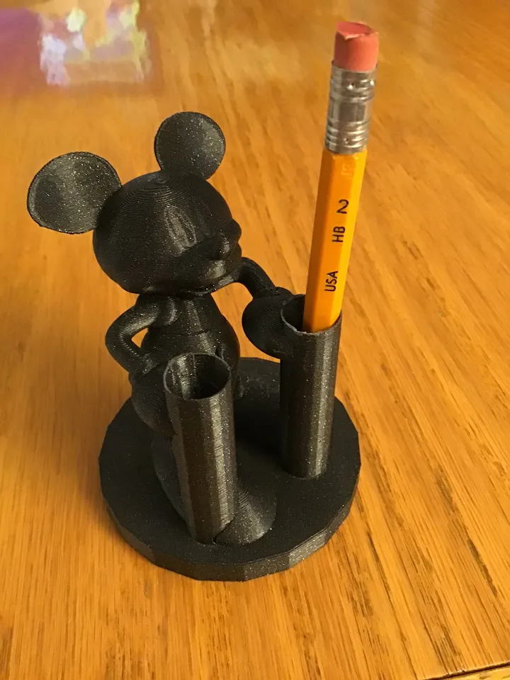 mickey mouse pencil holder 3d model