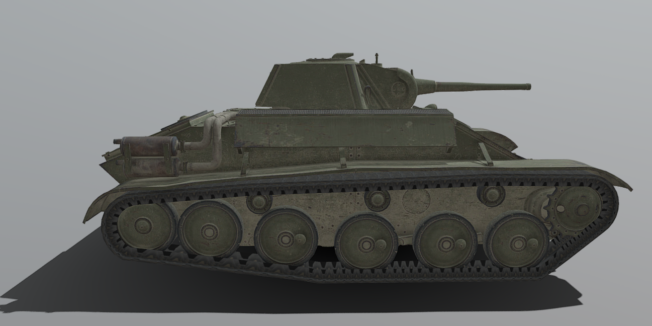 Т-70 3d model