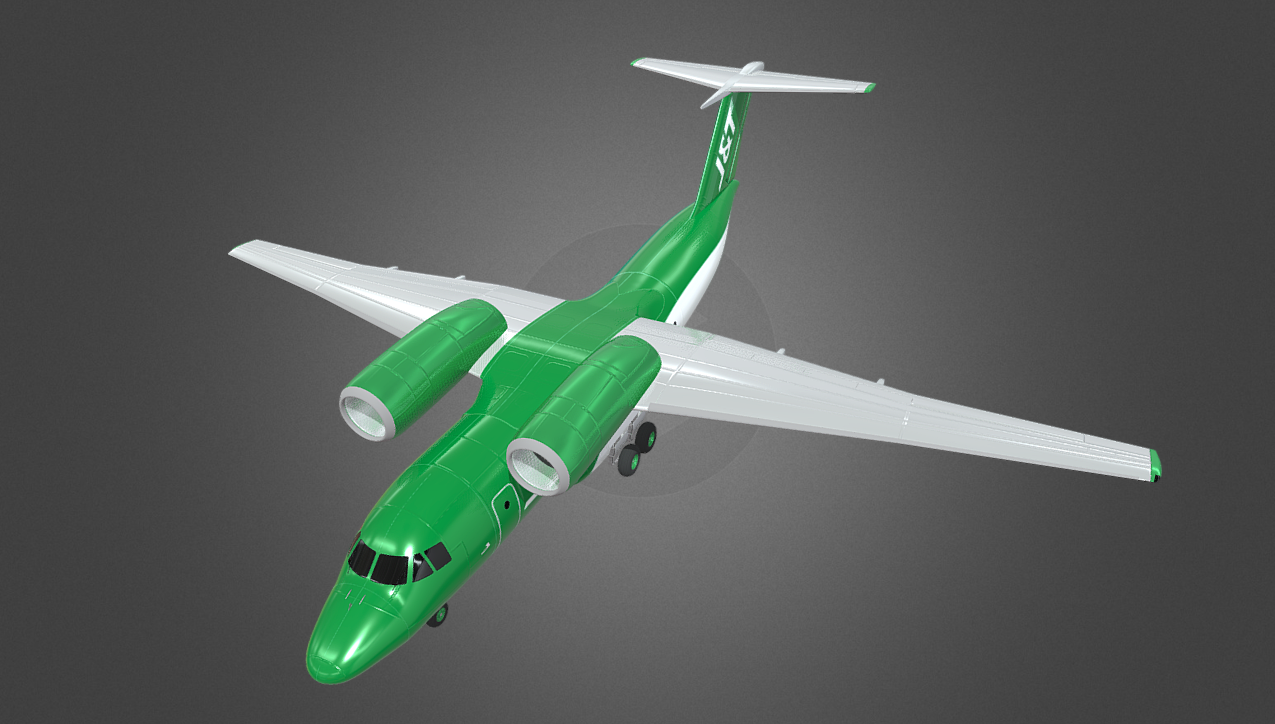 Antonov An-74 3d model