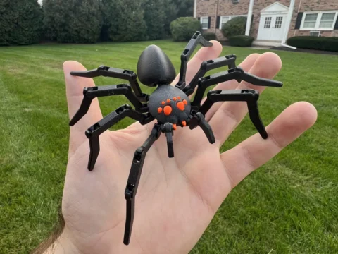 Articulated Spider 3d model