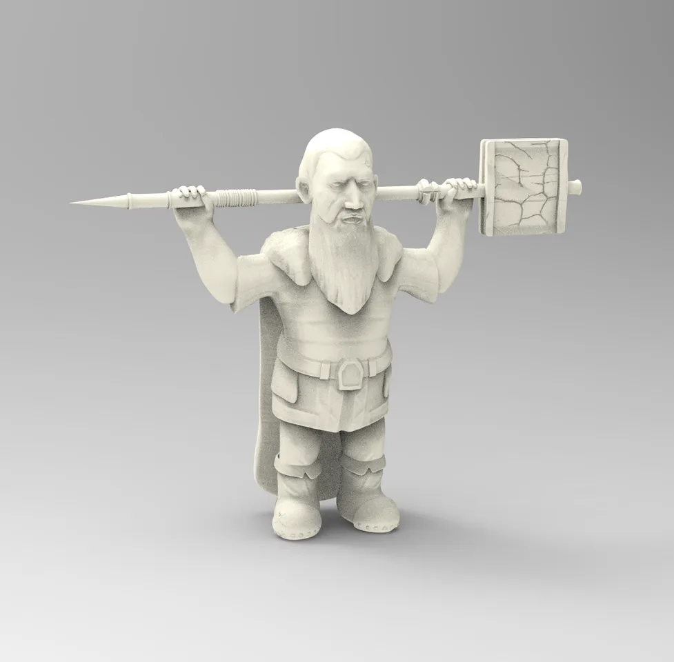 Dwarf 3d model