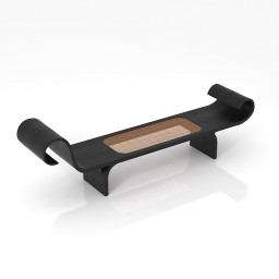 Etel Interiores - Marquesa Chaise Bench 3d model
