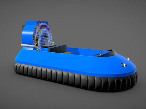 Generic Hovercraft 3d model