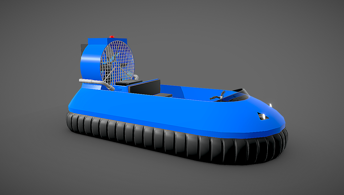 Generic Hovercraft 3d model